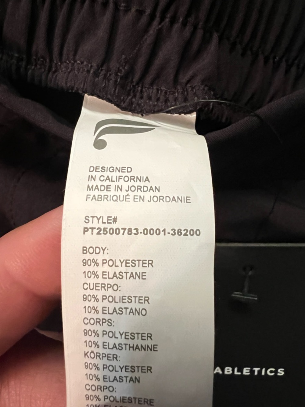 Fabletics Black Wide-Leg Cargo Trousers XL Tall - Picture 3 of 9